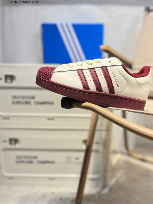 阿迪达斯Adidas三叶草 Originals Superstar 贝壳头系列低帮经典百搭休闲运动Kj6981 Qa7532219#35-45半