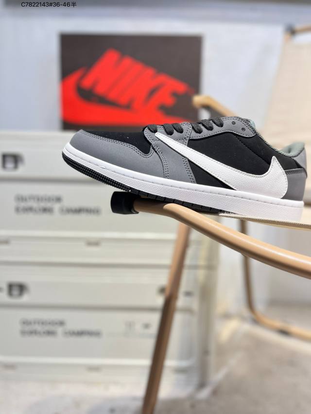 开学季福利特价 公司级头层皮乔丹Air Jordan 1 Low Aj1低帮系列篮球鞋 官方同步配色 原装级产物 #拒绝公底 立体鞋型 细节完美 高清洁度Cq4
