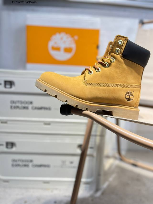 Timberland添柏岚 天伯伦 户外高帮休闲大黄靴系列 #广东大厂品质 冬季防寒户外专用 日常随意搭配 原盒原包装 #24Ss新款 时尚潮流搭配 面料采用意