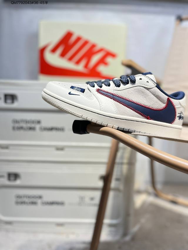 开学季福利特价 公司级头层皮乔丹Air Jordan 1 Low Aj1低帮系列篮球鞋 官方同步配色 原装级产物 #拒绝公底 立体鞋型 细节完美 高清洁度Sj2