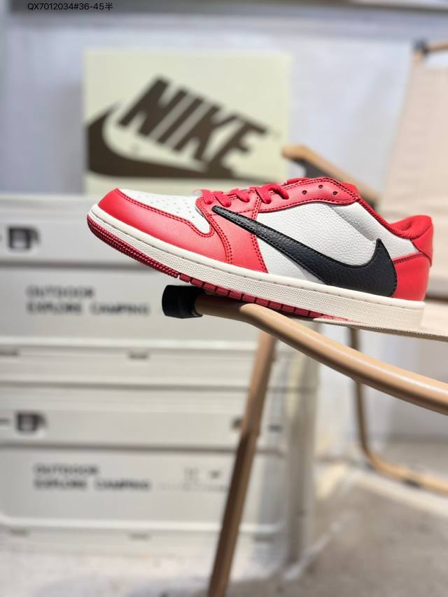 Air Jordan 1 Low Golf Sp Neutral Oliv Aj1乔丹一代高尔夫版系列低帮经典复古文化休闲运动鞋“Ts联名倒钩”Dz4137 Q