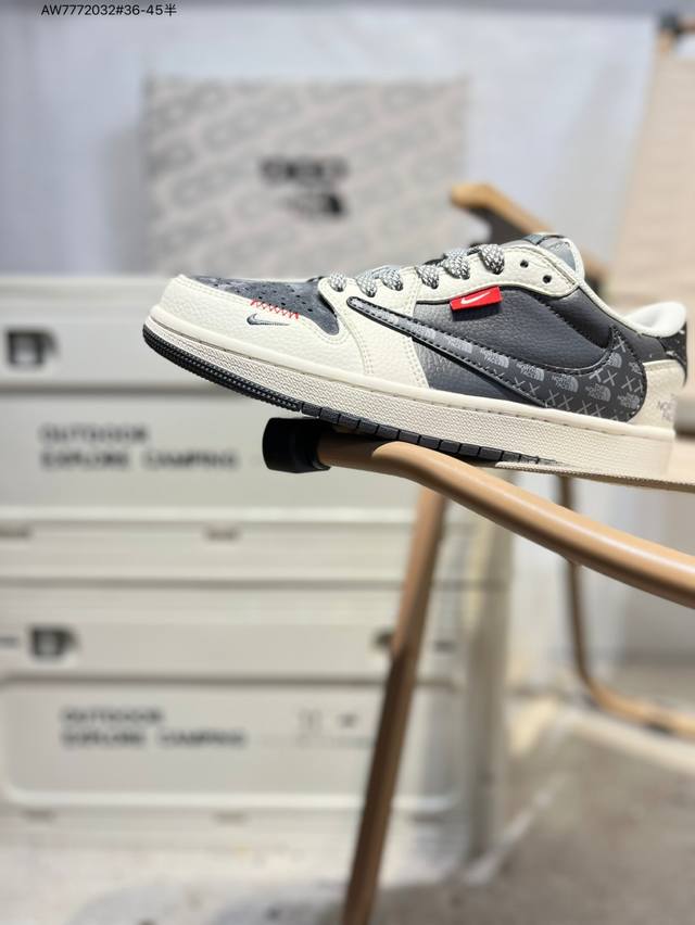 公司级头层皮乔丹Air Jordan 1 Low Aj1低帮系列篮球鞋 官方同步配色 原装级产物 #拒绝公底 立体鞋型 细节完美 高清洁度Qw5088 Aw77