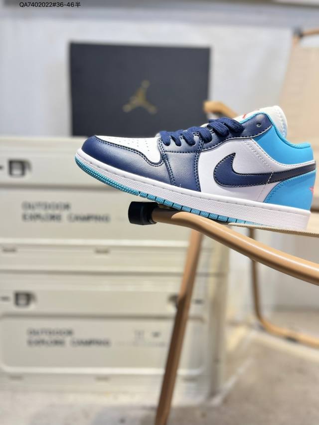 公司级头层皮乔丹Air Jordan 1 Low Aj1低帮系列篮球鞋 官方同步配色 原装级产物 #拒绝公底 立体鞋型 细节完美 高清洁度553558 Qa74