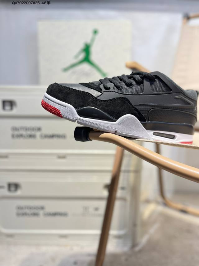 Air Jordan 4 Rm Jade Horizon 低帮 Aj4 乔丹篮球鞋系列 整鞋采用皮革与麂皮材料打造，Fq7939 Qa7022007#36-46