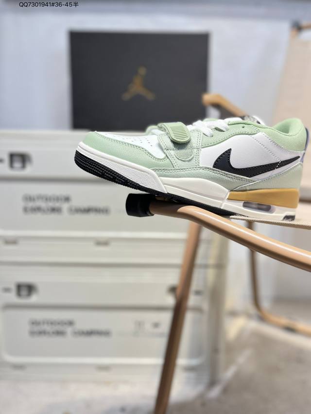 Air Jordan Legacy 312 乔丹篮球鞋系列 号称 “最强三合一” 的 Jordan Legacy 312，自然有着杂交结合的设计，它的名字就展现