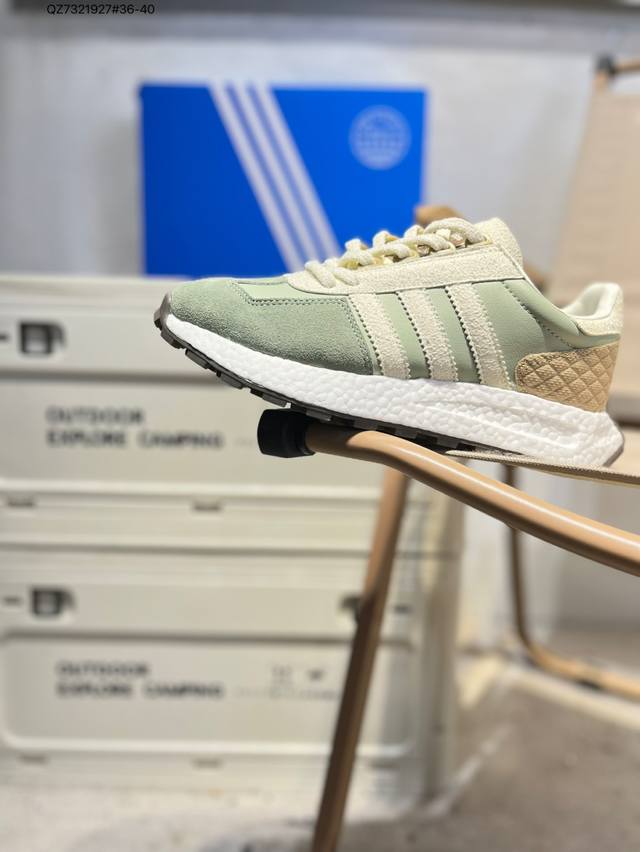 Ad Originals Retropy Boost E5系列复古赛车原型一代系列爆米花缓震休闲运动慢跑鞋 复古风格鞋款作为如今的流行趋势之一深受欢迎 Raci