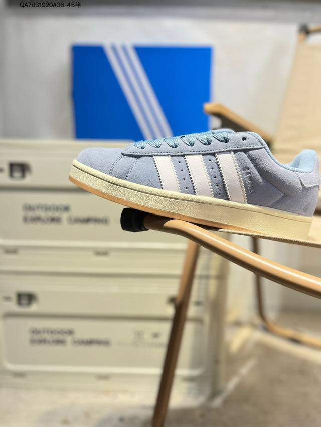 阿迪达斯 Adidas Originals Campus 00S 学院系列 面包风 经典复古低帮百搭休闲运动板鞋Jq8346 Qa7831920#36-45半