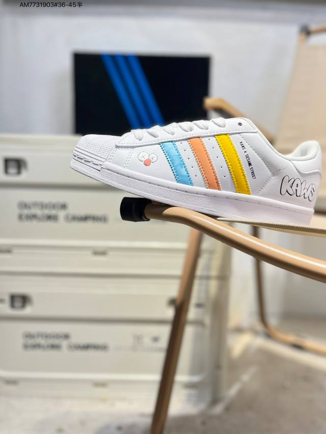 Adidas Originals Superstar 经典配色 经典贝壳头官网同步 实拍首发渠道正品订单 诠释市场最高工艺水平区别市面普通真标版本，进出专柜无压