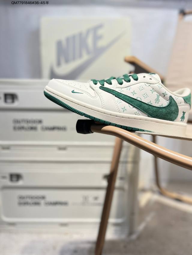 开学季福利特价 公司级头层皮乔丹Air Jordan 1 Low Aj1低帮系列篮球鞋 官方同步配色 原装级产物 #拒绝公底 立体鞋型 细节完美 高清洁度Sj2