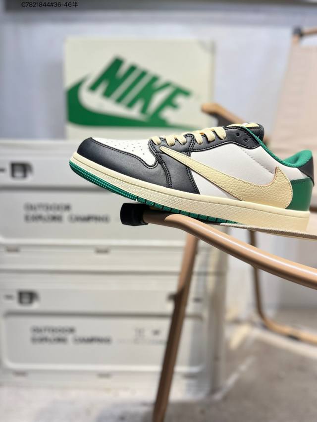 开学季福利特价 公司级头层皮乔丹Air Jordan 1 Low Aj1低帮系列篮球鞋 官方同步配色 原装级产物 #拒绝公底 立体鞋型 细节完美 高清洁度Dm7