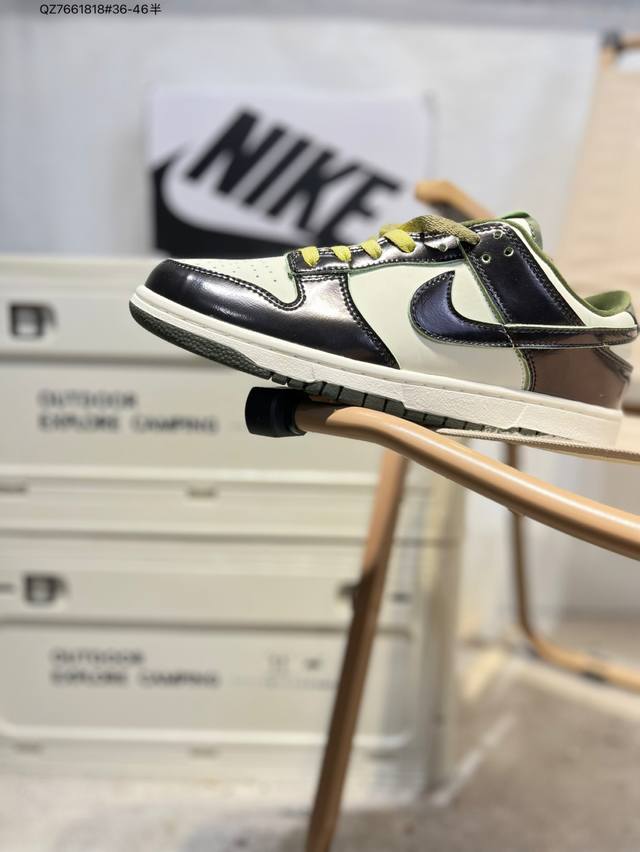 耐克Nike Dunk Low 板鞋Sb系列经典百搭休闲运动板鞋加厚鞋舌的填充，使舒适性大大提升，同时也更方便穿脱中底部分则加入了脚感柔软舒适Zoomair气垫