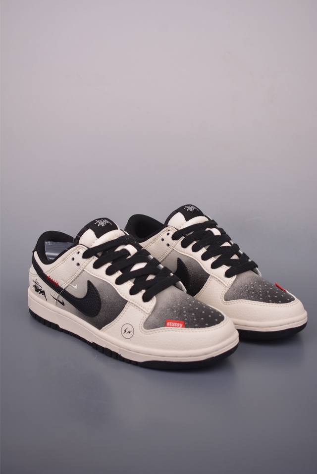 Nike Sb Dunk Low 斯图西联名 纯原大厂出品 极力推荐 原装头层材料 独家版型蒸餾加工 帶來的是更好的视觉和脚感体验 大厂纯原品质出货 清洁度 电