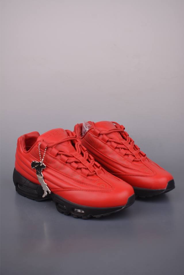 Nike Air Max 95 Lux Supreme纯原版本 潮流百搭 气垫缓震慢跑鞋 Air Max 95就是源于设计师塞吉奥 罗扎诺的构想 Nike Ai