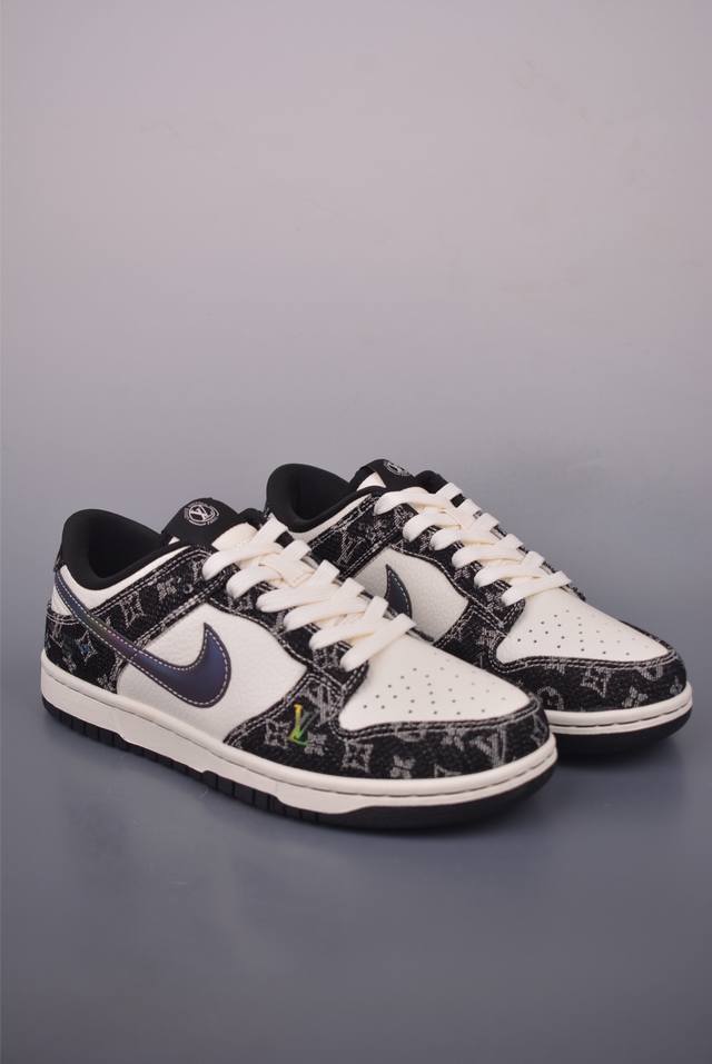 Nike Sb Dunk Low Lv联名 纯原大厂出品 极力推荐 原装头层材料 独家版型蒸餾加工 帶來的是更好的视觉和脚感体验 大厂纯原品质出货 清洁度 电绣