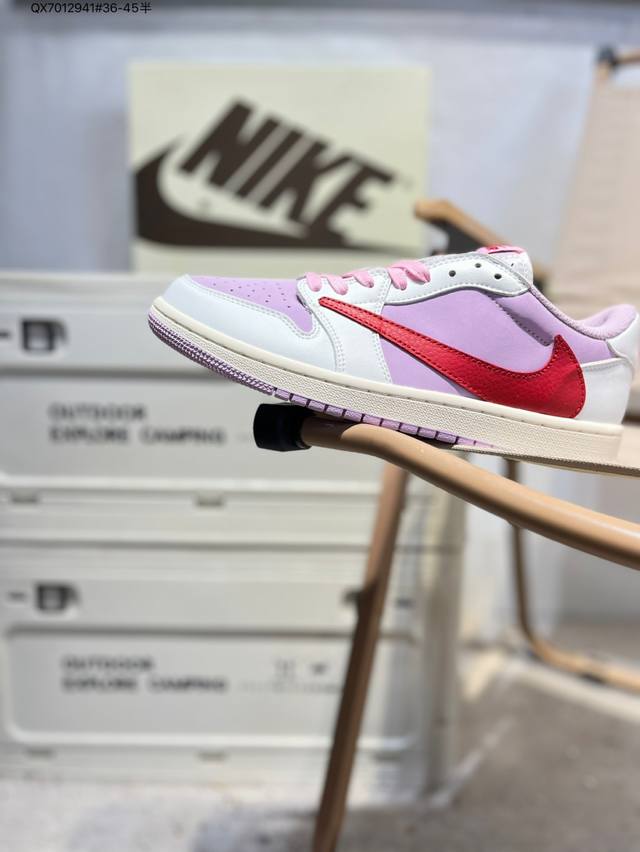 Air Jordan 1 Low Golf Sp Neutral Oliv Aj1乔丹一代高尔夫版系列低帮经典复古文化休闲运动鞋“Ts联名倒钩”Dm7866 Q