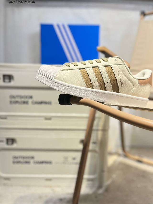 阿迪达斯Adidas三叶草 Originals Superstar 贝壳头系列低帮经典百搭休闲运动Kj6981 Qq7322921#35-45