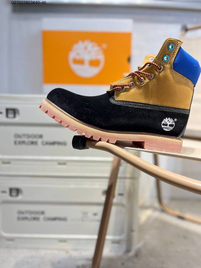 Timberland添柏岚 天伯伦 户外高帮休闲大黄靴系列 冬季防寒户外专用 日常随意搭配 原盒原包装 61 Qz7022903#40-46