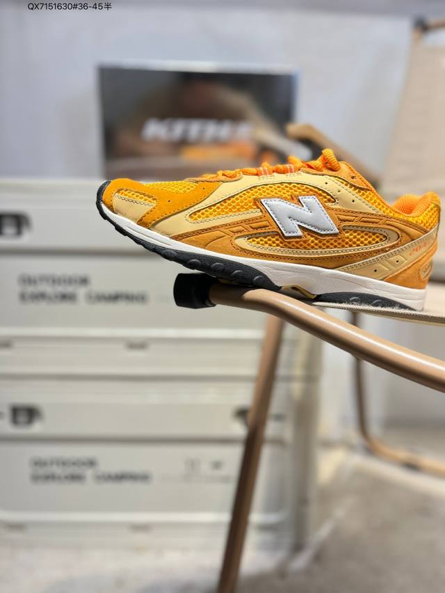 New Balance 新百伦204 系列 复古休闲运动百搭老爹跑步鞋 #采用猪巴革组合网织鞋面材质 #3层组合底模精密开发 #中底嵌入碳板缓震及后跟嵌入Tpu