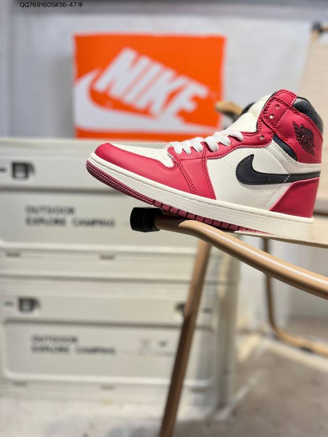 耐克Nike Air Jordan 1 Retro High Og Aj1代迈克尔 乔丹高帮经典复古百搭休闲文化运动篮球鞋Dz5485 Qq769 5#36-4