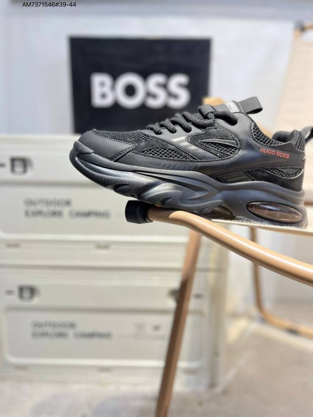 Boss 雨果博斯 钢印版本新款德国高端品牌专柜同步新款、以奢华高端设计出货 鞋面采用原版进口哪怕纳帕小牛皮配滴胶而成 原版 舒适版型Cn8608 Am7371