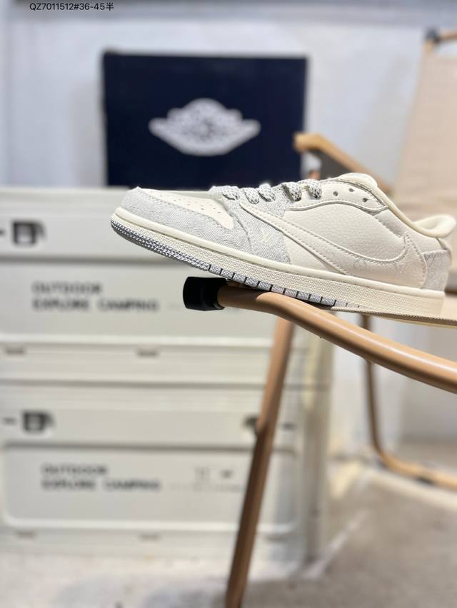 Air Jordan 1 Low Golf Sp Neutral Oliv Aj1乔丹一代高尔夫版系列低帮经典复古文化休闲运动鞋“Ts联名倒钩”Xs2025 Q