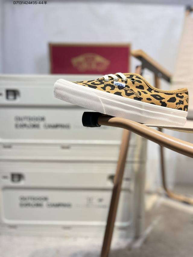 真标硫化# Vans Style 36万斯低帮豹纹系列 小红书爆款 采用优质帆布材质 百搭舒适 D7131424#35-44半