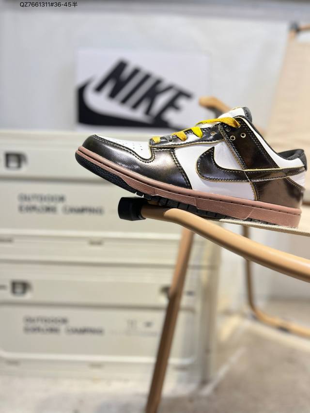 耐克Nike Dunk Low 板鞋Sb系列经典百搭休闲运动板鞋加厚鞋舌的填充，使舒适性大大提升，同时也更方便穿脱中底部分则加入了脚感柔软舒适Zoomair气垫