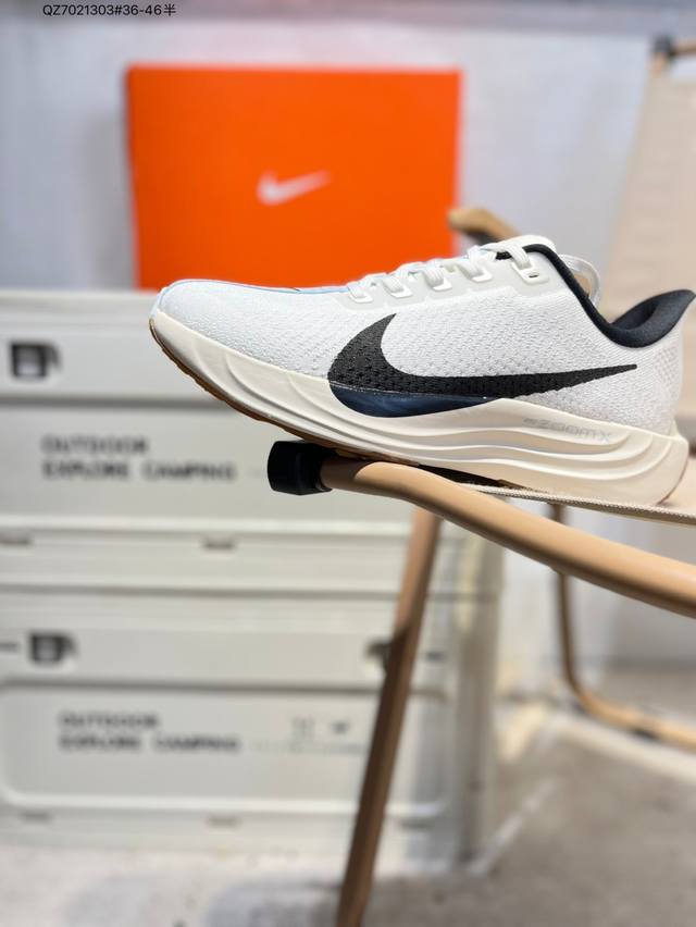 Nike Air Zoom Pegasus Plus 耐克飞马加强版系列低帮马拉松休闲运动慢跑鞋 升级原楦原纸版数据开发 采用弹性 Flyknit 飞织鞋面材质