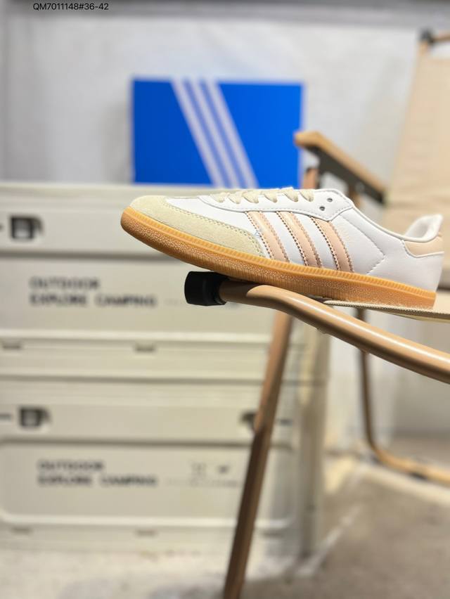 Adidas Originals Wb Pony Tonal Samba Og 桑巴舞系列绅士德训足球风百搭低帮休闲运动板鞋L Js1351 Qm7011148