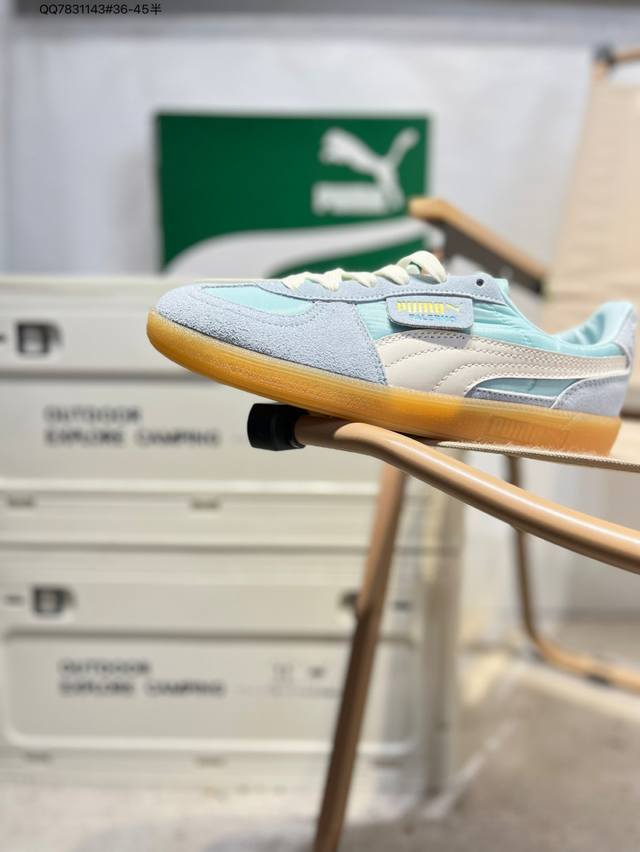 彪马Puma Palermo Og 防滑耐磨低帮德训板鞋 男女运动鞋，Army Trainer Og休闲鞋沿用德训鞋经典外观 鞋身和鞋舌分别添加了品牌标志性 L