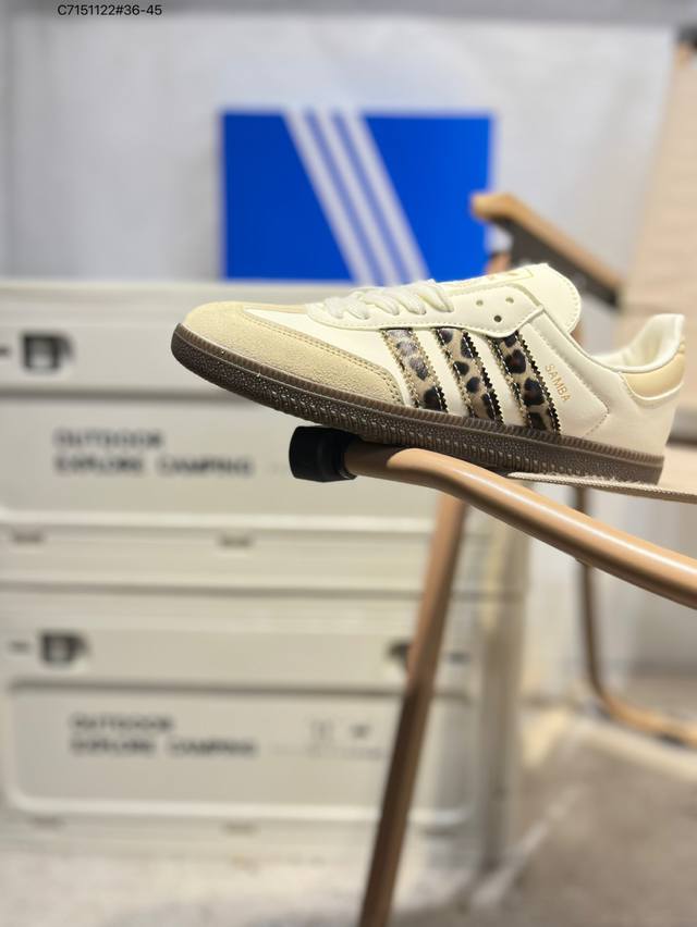 Adidas Originals Wb Pony Tonal Samba Og 桑巴舞系列绅士德训足球风百搭低帮休闲运动板鞋Jq5874 C7151122#36