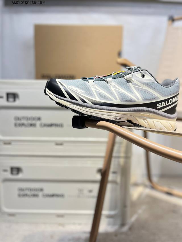 Salomon Xa Pro Xt-6 Expanse 萨洛蒙户外越野跑鞋 鞋面采用Sensifit贴合技术 全方位贴合包裹脚型 鞋跟部鞋底牵引设计 提供强大的