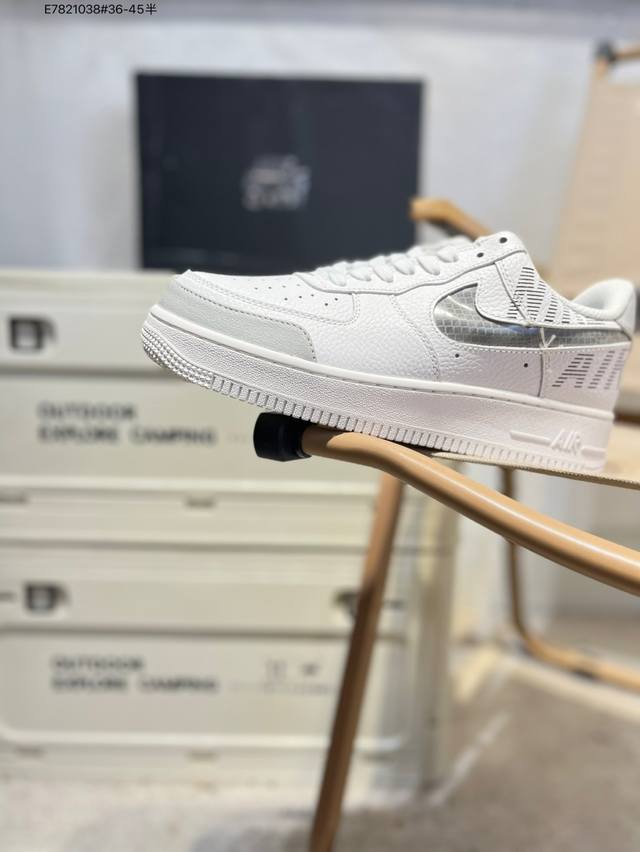 工厂P清仓特价Nk Air Force 1'07 Low 空军一号低帮休闲板鞋 #定制皮料 原楦原纸板 纯正空军版型 高清洁度 内置全掌气垫Bq4421 E78