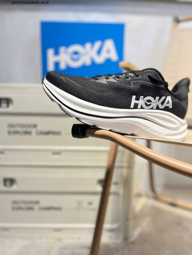 Hoka One One Clifton 10 低帮厚底轻量户外运动鞋 1162031 原装轻量化材料超轻量大底 正确中底布 Qw7010942#36-45半