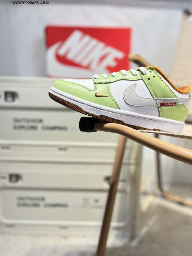 耐克Nike Dunk Low 板鞋Sb系列经典百搭休闲运动板鞋加厚鞋舌的填充，使舒适性大大提升，同时也更方便穿脱中底部分则加入了脚感柔软舒适Zoomair气垫