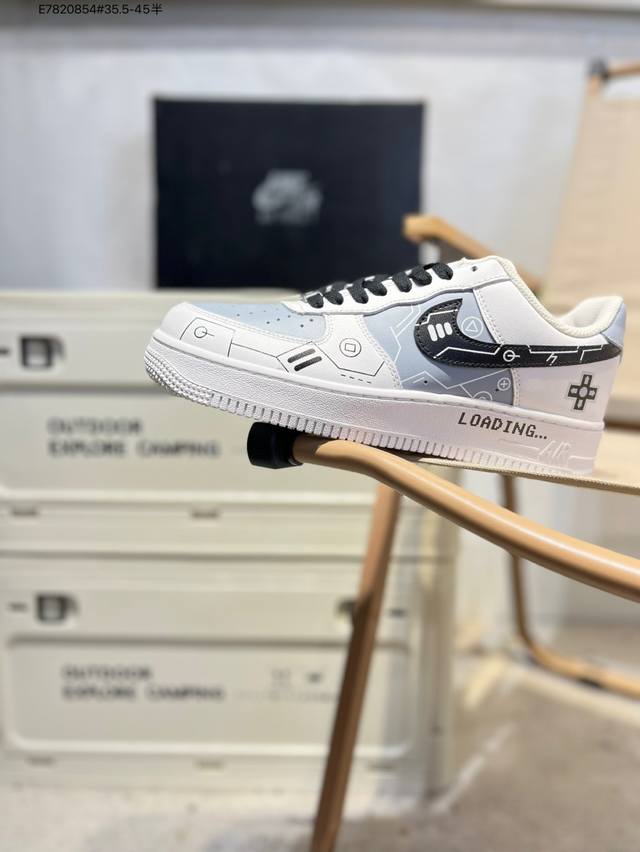 工厂P清仓特价Nk Air Force 1'07 Low 空军一号低帮休闲板鞋 #定制皮料 原楦原纸板 纯正空军版型 高清洁度 内置全掌气垫Fz5052 E78
