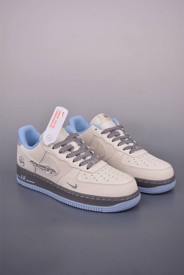 Nike Air Force 1 Low Stussy联名 原楦头原纸板 打造纯正空军版型 专注外贸渠道 全掌内置蜂窝气垫 原盒配件 原厂中底钢印、拉帮完美 官