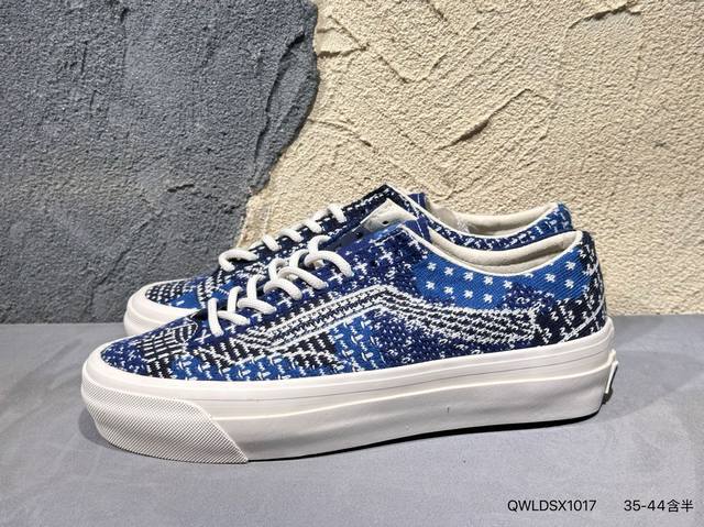新品上市实拍 Vans Old Skool 万斯经典黑低帮休闲板鞋Qwldsx1017
