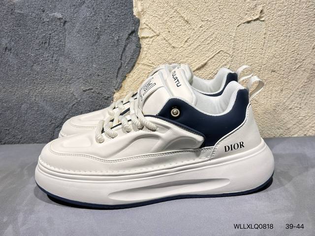 新品上市实拍 E Dior迪奥潮流时尚低帮休闲系列 广东品质原厂新款 渠道原装订单 全套专柜包装物原鞋一致效果Wllxlq0818