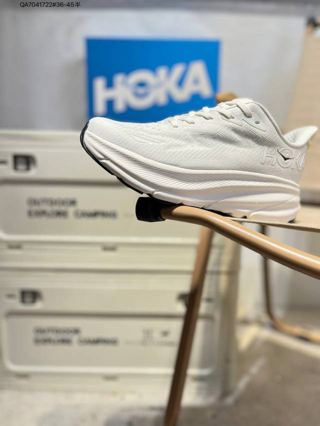 Hoka Oneone女款Clifton 9克里夫顿运动鞋网面跑步鞋1127896 Qa7041722#36-45半