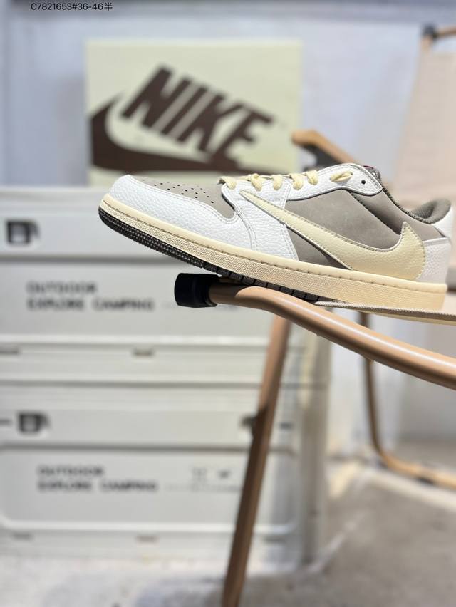 开学季福利特价 公司级头层皮乔丹Air Jordan 1 Low Aj1低帮系列篮球鞋 官方同步配色 原装级产物 #拒绝公底 立体鞋型 细节完美 高清洁度Dm7