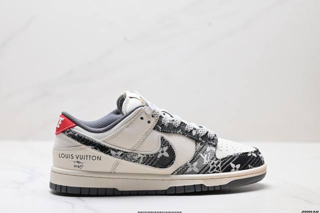 公司级耐克Nike Dunk Low 扣篮系列 复古低帮休闲运动滑板板鞋 采用脚感柔软舒适Zoomair气垫 有效吸收滑板等极限运动在落地时带来的冲击力 为街头