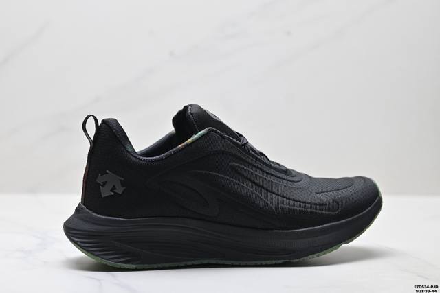 纯原迪桑特Descente Enerzite Lavitate 2.0 Knit 时尚防滑 低帮跑步鞋 针织网布无缝拼接鞋面轻薄通透减少摩擦 进口Z Foam缓