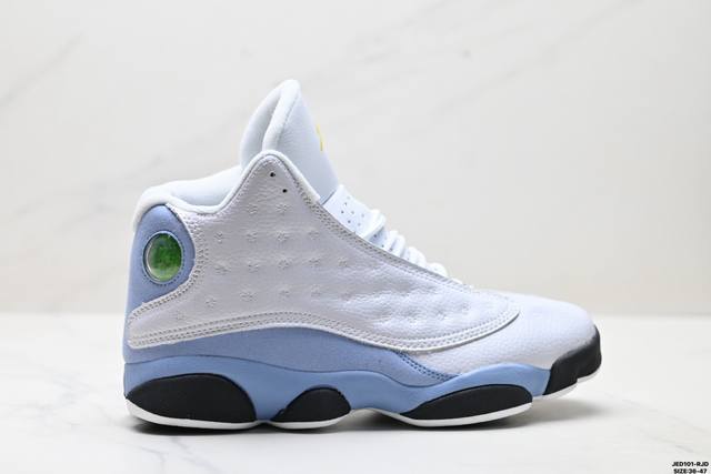真标耐克Nike Air Jordan 13 迈克尔 乔丹Aj13代复古中帮文化休闲运动篮球鞋 货号:414571-170 尺码:36-47 Id:Jed101