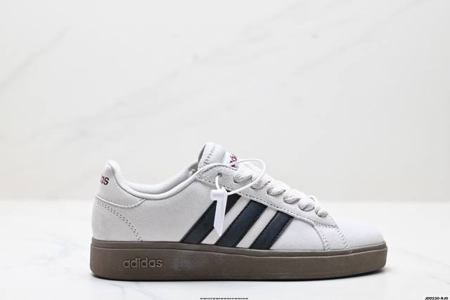 真标Adidas Grand Courtbeat Base 00S 阿迪达斯 休闲 耐磨 低帮 板鞋 货号:Kk1404 尺码:36 36.5 37 38 38