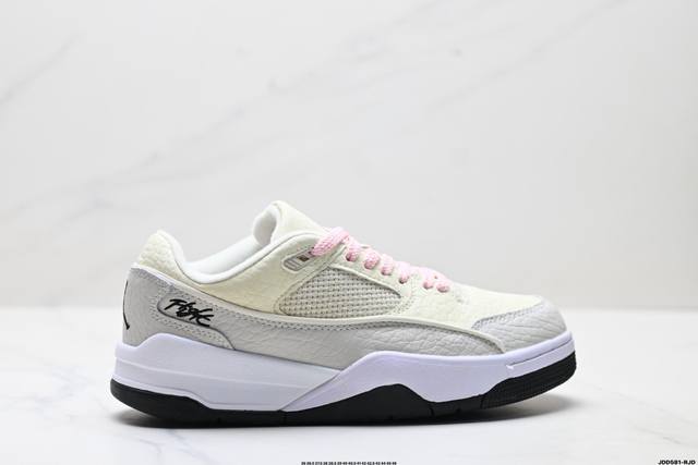 真标Who Decides War X Nike Jordan Flight Court Ate 搭防滑耐磨 低帮 耐克复古篮球鞋 货号:Ih4105-113