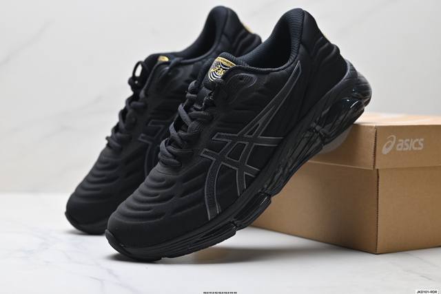 公司级Asics Gel-Quantum 360 Viii 亚瑟士 量子系列硅胶回弹休闲运动跑步鞋 原数据开发全掌 硅胶缓震中底 采用透气网布拼接皮革鞋面 货号
