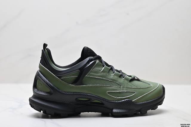 公司级Ecco爱步 Biom C-Trail系列 牛皮 圆头厚底系带 低帮 徒步鞋 货号:803324 51052 尺码:39-44 Id:Zkd259-Rds