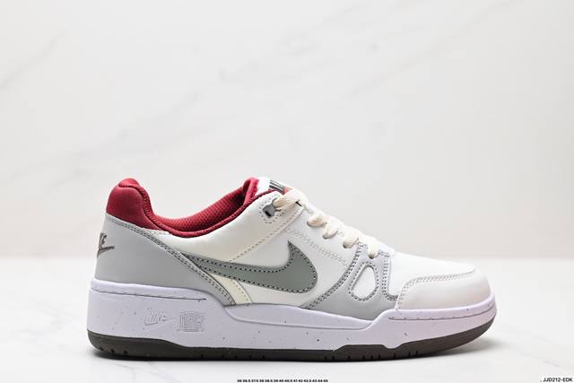公司级Nike Full Force Lo扣篮系列 低帮休闲运动滑板板鞋 采用软质牛剖皮鞋面材质 鞋垫嵌入缓震乳胶 货号:Ib4612-131 尺码:36 36