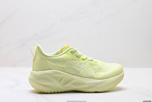 真标Asics Novablast 5 Le轻量跑鞋 低帮轻量透气缓震休闲运动跑步鞋 货号:1011C032-750 尺码:36 37 37.5 38 39 3